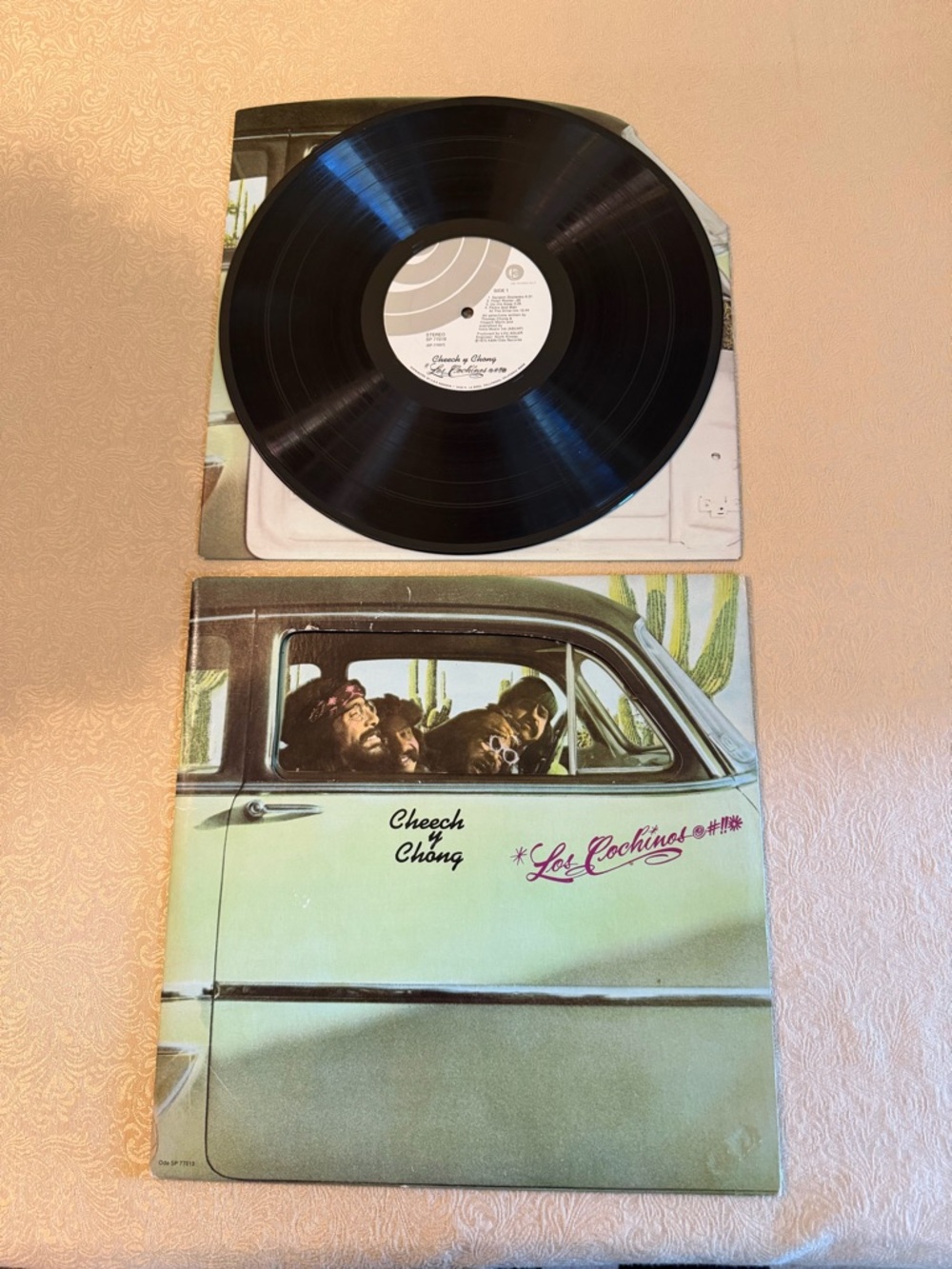 Cheech & Chong Los Cochinos Vinyl LP - Black Record